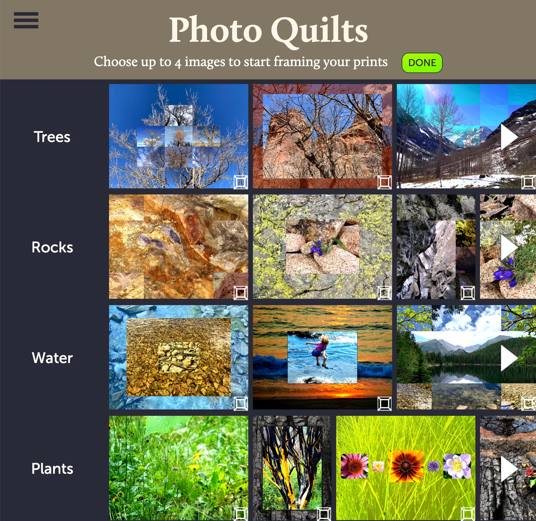 PhotoQuilts home page